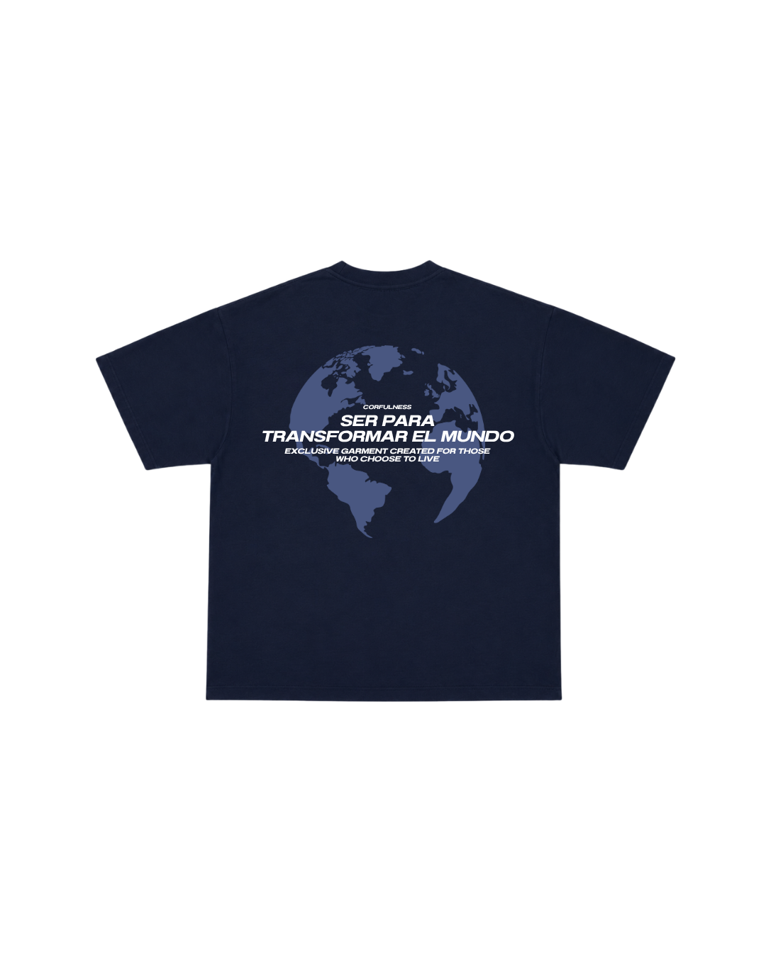 Camiseta Corfulness "World" Azul