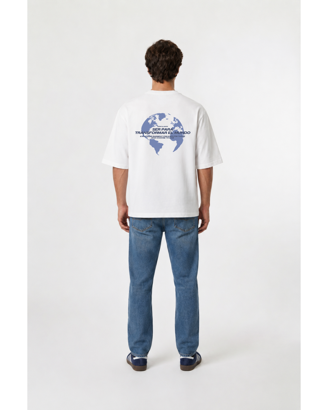 Camiseta Corfulness "World" Blanca