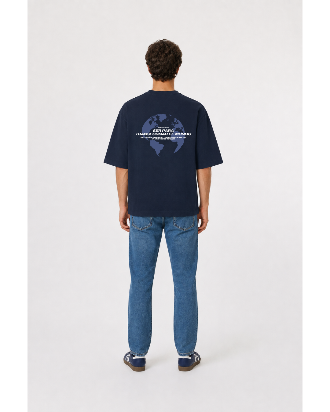 Camiseta Corfulness "World" Azul