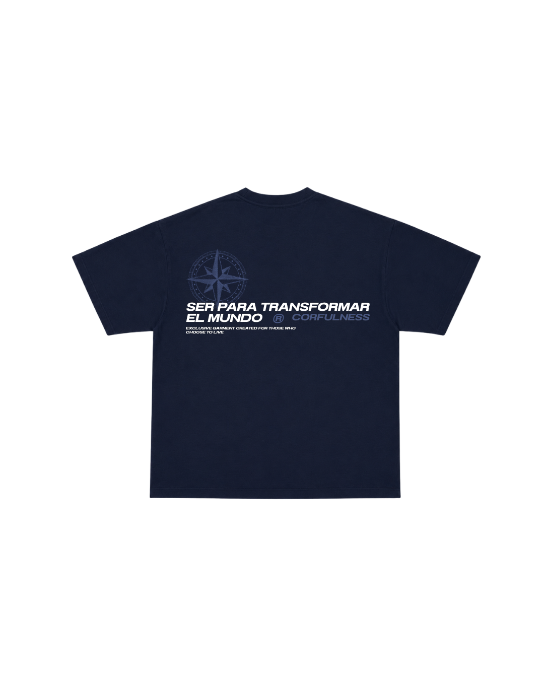 Camiseta Corfulness "Compass" Azul